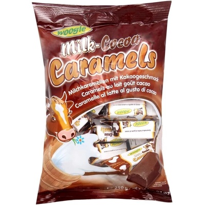 WOGIE Milk-Cacao Caramels 250 g