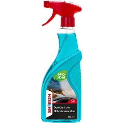 SHERON Čistič skel proti mlžení 500 ml rPET- rozpr.