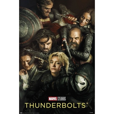 Plakát, Obraz - Marvel - Thunderbolts, 61 × 91.5 cm