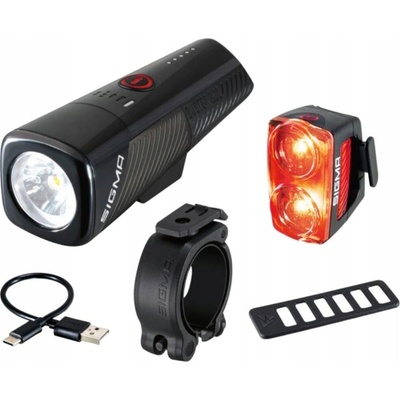 Sigma Buster 800 lm 150 lm set černé