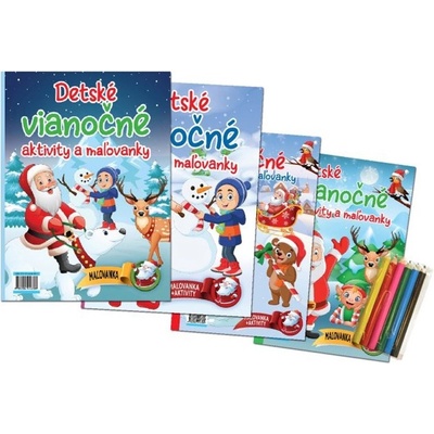 Detské vianočné aktivity a maľovanky Foni book