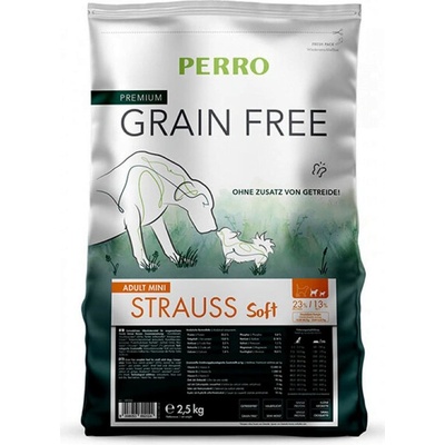 Perro GF Adult Mini Pštros 2,5 kg