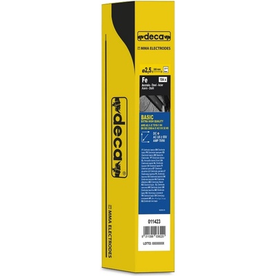 Deca Електроди от стомана Deca, 011423 - 90 A, 2.5 mm, 300 mm, 2 kg (011423)