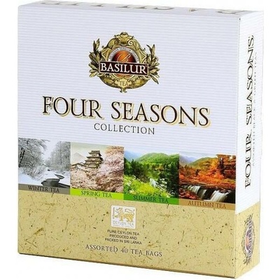 Basilur Mix čajů Four Seasons Assorted porcovaný s přebalem 40 sáčků