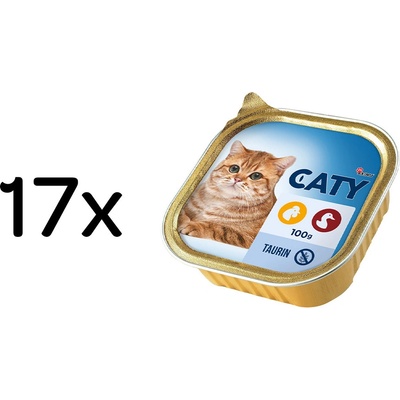Akinu Caty Kuřecí & kachní paštika 17 x 100 g