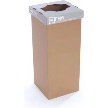RECOBIN Кош за рециклирани отпадъци, 50 л, RECOBIN "Office", сив