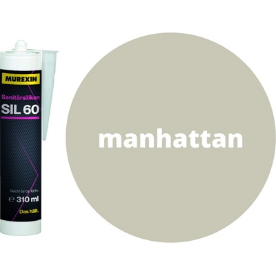 Murexin SIL 60 Sanitárny silikón 310 g manhattan