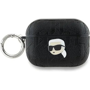 Karl Lagerfeld Кейс Karl Lagerfeld Monogram Karl Head за AirPods Pro 2, черен (3666339283667)