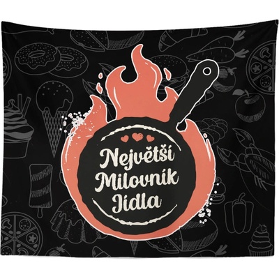 Sablio Deka Největší milovník jídla 150x120