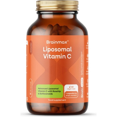 BrainMax Liposomal Vitamin C 500 mg 60 rastlinných kapsúl