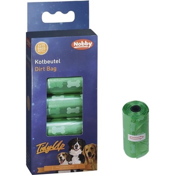 Nobby TidyUp sáčky na exkrementy zelené 4 role