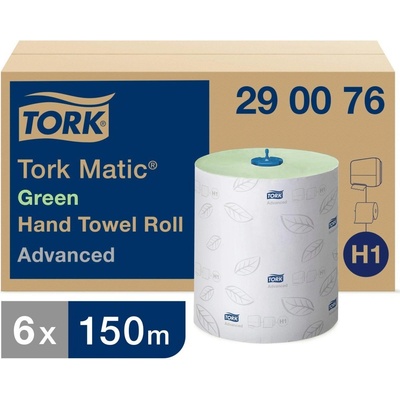 Tork H1 Matic, 2 vrstvy, zelený 6 x 150 m
