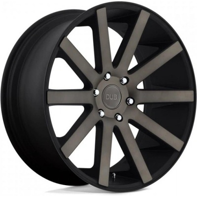 DUB S121 SHOT CALLA 9,5x22 6x139,7 ET20 matte black double dark tint