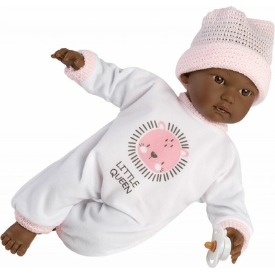 Llorens 30012 Bábika plačúca Cuca 30 cm africká