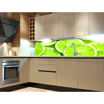 Dimex KI260-074 Samolepící fototapeta do kuchyně Lime rozměry 260 x 60 cm