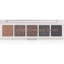 MUA Makeup Academy Professional 5 Shade Palette paletka očných tieňov Andromeda Skies 3,8 g