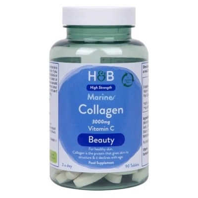 Рибен колаген (Marine Collagen with Vitamin C) 1000mg , H&B