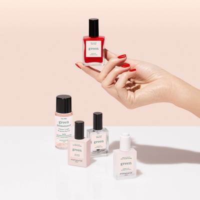 Manucurist System Green Barva: Poppy Red