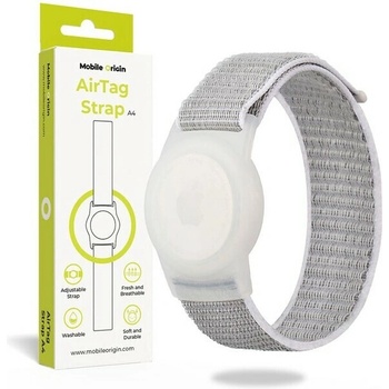 Mobile Origin AirTag Strap remienok šedý FRL-ATSTR-GRY