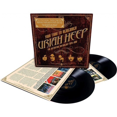 Uriah Heep - Your Turn To Remember - The Definitive Anthology 1970-1990 - Edice 2018 - Vinyl LP