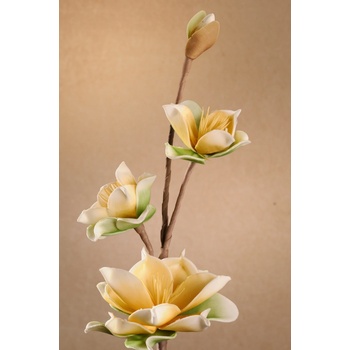 Paramit Dekorační květina krémová 85 cm