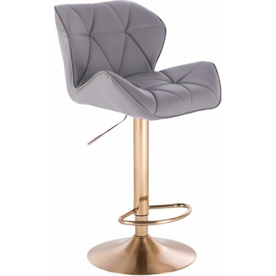 LuxuryForm Design Milano na zlatom tanieri šedá
