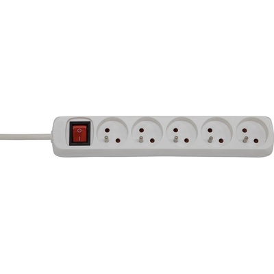 Brennenstuhl prodlužovací lišta 5 zásuvek 5m Eco-Line bílá 1152311525