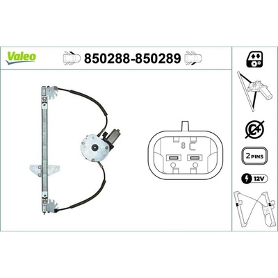 Zvedací zařízení oken VALEO 850289