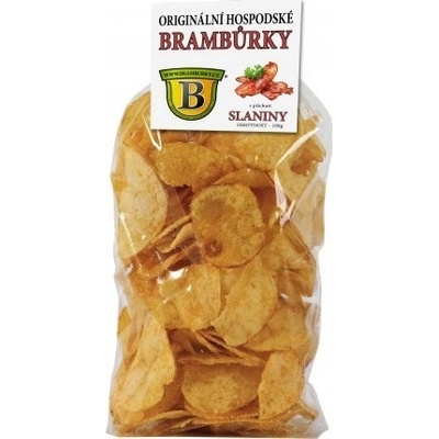 Originální brambůrky Originální Hospodské brambůrky slanina 100 g