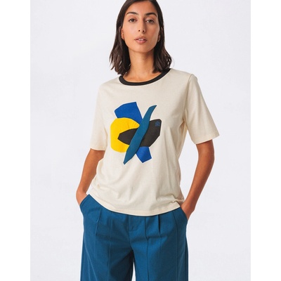 SKFK Lierni GOTS T Shirt F2513 CREAM