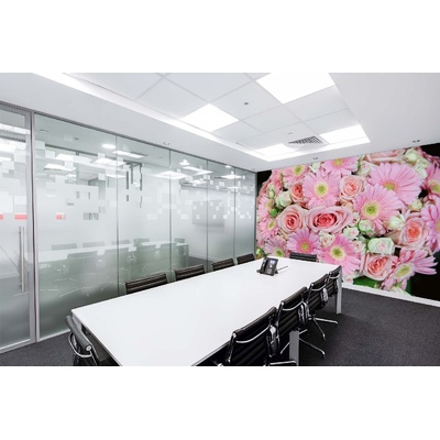 DIMEX ART Самозалепваща се флизелинова фототапета гербери 375 x 250 см