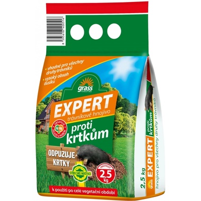 forestina trávníkové hnojivo EXPERT s odpuzujícím účinkem proti krtkům 25 kg