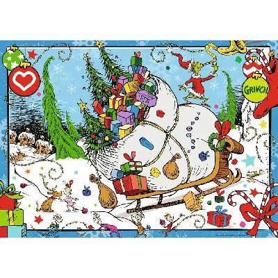 RAVENSBURGER Grinch 1000 dílků