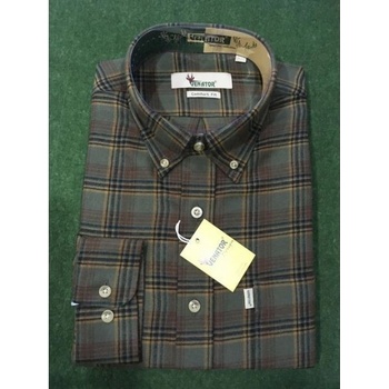 Košeľa Venator kockovaná flanelová