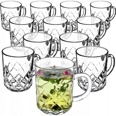 Kadax Sklenice na kávu 12 x 230 ml
