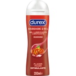 Durex - durex lubes Масажен гел лубрикант durex - guarana stimulating massage lubricant gel 200 ml