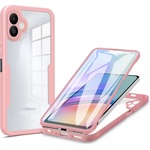 Techsuit Калъф за Samsung Galaxy A05 + Протектор - ColorVerse 360 Series - Розов