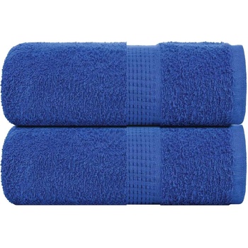 vidaXL Кърпи за гости FROGN 2 бр. сини 30x50 см 360 г/м2 (136707)