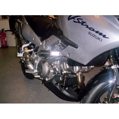 Padací chrániče - Suzuki DL 1000 VStrom / Kawasaki KLV1000, černá