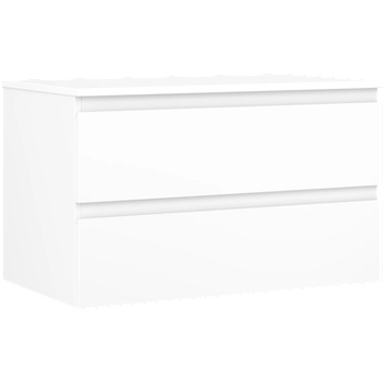 Mexen Orio шкафче за баня под умивалник 80 см с плот, 2 чекмеджета, бял мат (91A10-08047-2-BFFC01)