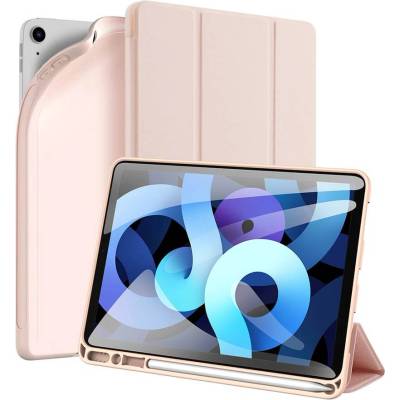 Dux Ducis Osom TPU Gel Tablet Cover - термополиуретанов (TPU) кейс и поставка за iPad Air 4 (2020) (розов)