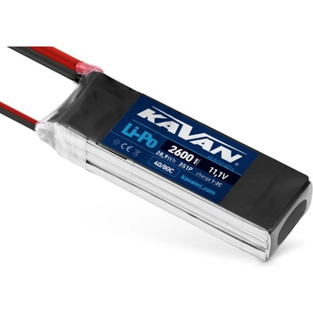 KAVAN Li-Po 40/80C 28,9Wh 11.1 V 2600 mAh