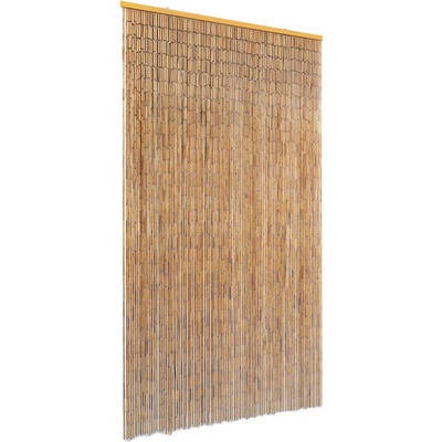 vidaXL Завеса за врата против насекоми, бамбук, 100x200 cм (43722)