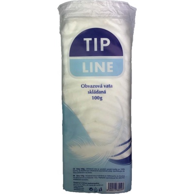 Tip Line skládaná obvazová vata 100 g