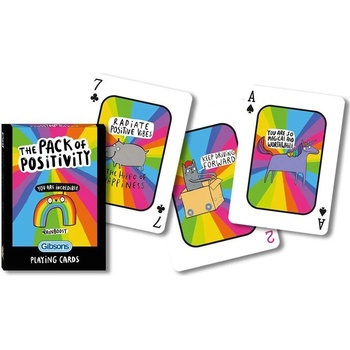 Gibsons Games Карти за игра Gibsons - Pack of Positivity (G9601)