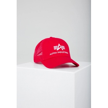 Alpha Industries Basic Trucker Cap speed red