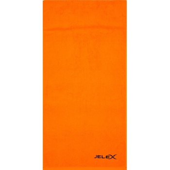 JELEX Хавлиена кърпа JELEX 100FIT Fitness Towel with Zipped Pocket orange