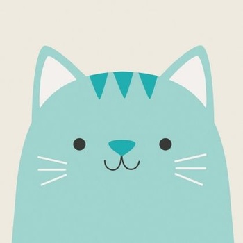 Rex London - Поздравителна картичка - Котето Куки (27641)