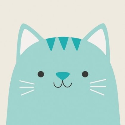 Rex London - Поздравителна картичка - Котето Куки (27641)