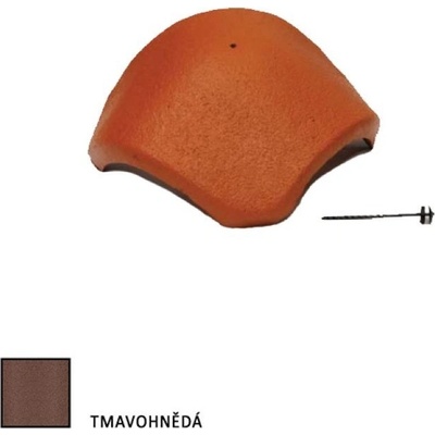 BMI Bramac Classic Protector Plus hřebenáč rozdělovací s vrutem tmavě hnědá